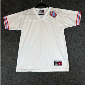 Vintage 90s Tennessee Oilers Jersey Logo Athletic 1997 Inaugural Season Youth L